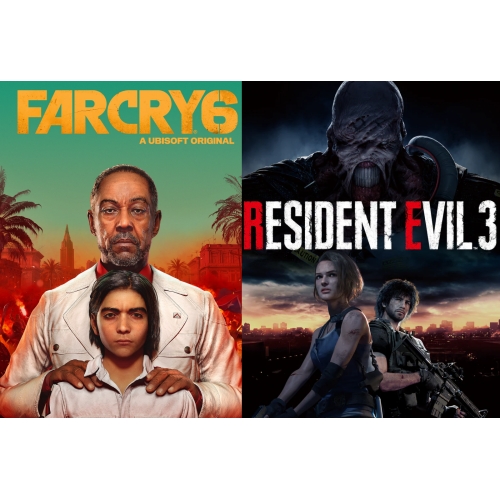  FAR CRY 6 + RESİDENT EVİL 3 PS4PS5 +GARANTİ